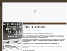 Tablet Screenshot of felsenburg.net
